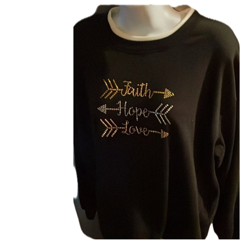 Faith, Hope, Love Sweatshirt ✝️